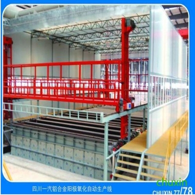 PLC Control Automated Anodizing Line Aluminium Alloy