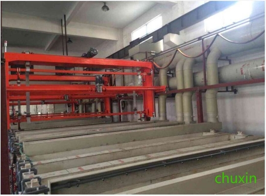 Efficient Electroplating Manufacturing System Electroplating Production Line 0-50C