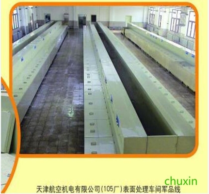 Tianjin Aviation 105 Plant Multi-plating Bell Surface Treatment Production Line