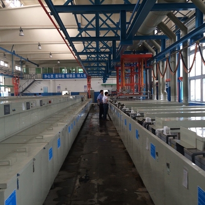 Shaanxi Aviation 115 factory more than plating bell surface treatment workshop