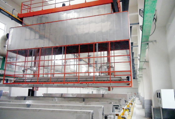 8 m oxidation production line, 10 m milling line