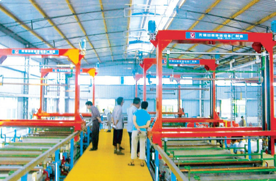 Automatic Plastic Electroplating Line ISO9000 OEM Hanging