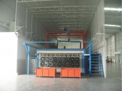 Automobile brake disc cathode electrophoresis production line