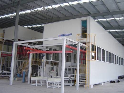 Automatic production line of nickel plating and hard chromium