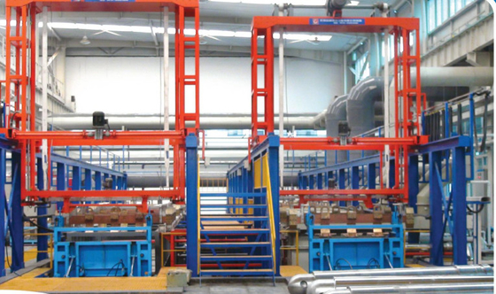 Hydraulic Hard Chrome Plating Line Automatic PLC Control