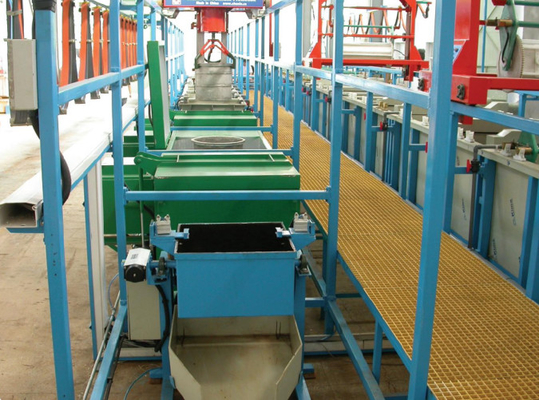 Drying And Discharging Barrel Plating Line Automatic