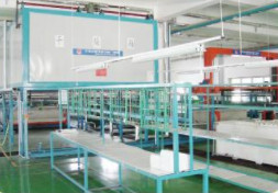 Pretreatment and baking production line