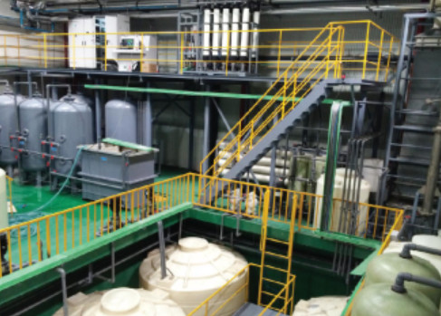 Hanging Barrel Electroplating Production Line OEM Wastewater Treatment Station