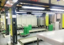 Mercedes-benz BMW aluminium oxide production line automatic lifting system