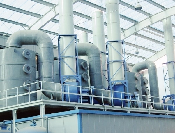 Chromium Plating Waste Gas, Zinc Plating Waste Gas Acid And Alkali Waste Gas Treatment System